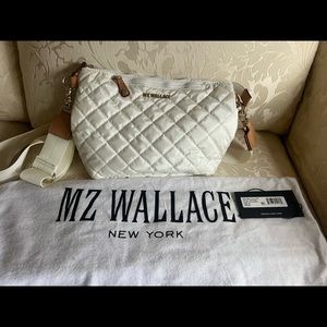 MZ Wallace Metro Scout Bag in Iridescent Pearl